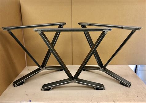 V Shaped Metal Table Legs 